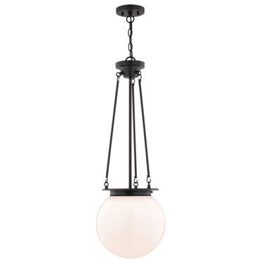 Kent 11.75 Inch 1 Light Pendant In Matte Black