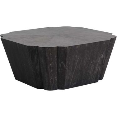 Kenwood Coffee Table In Dark Grey Cerused Oak and Brushed Grey Oak