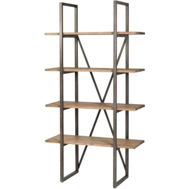 Kenya Small Cain Rack In Salvaged Grey