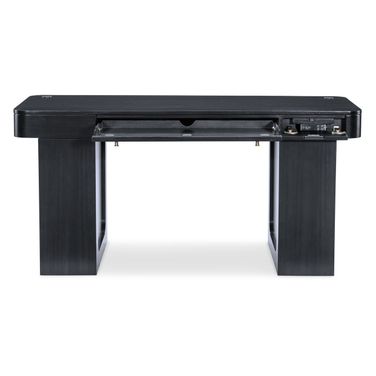 Kenzo Adjustable-Height Desk In Black