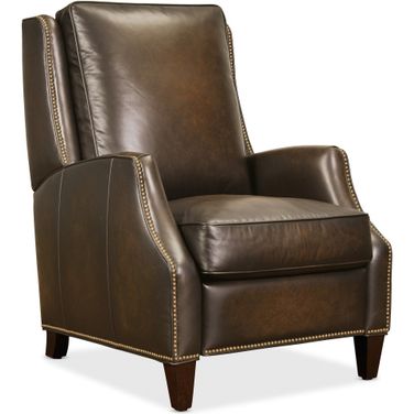 Kerley Manual Push Back Recliner In Brown