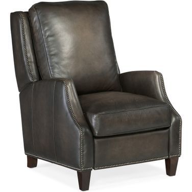 Kerley Manual Push Back Recliner In Grey