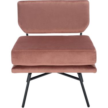 Kermit Accent Chair in Dusty Rose