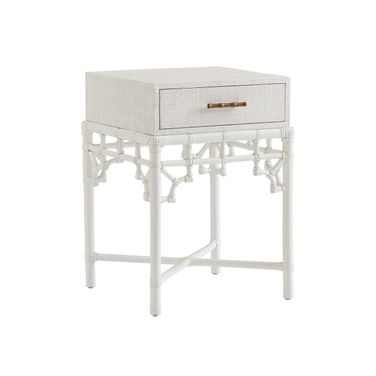 Key Biscayne Arvida Shell Key Night Table In Shell Key