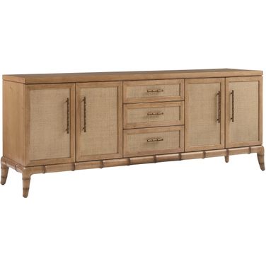 Key Biscayne Commodore Media Console In Sunwashed