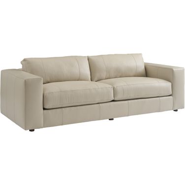 Key Biscayne Granville Leather Sofa