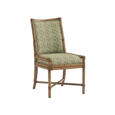 Key Biscayne Upholstered Side Chair In Sunwashed