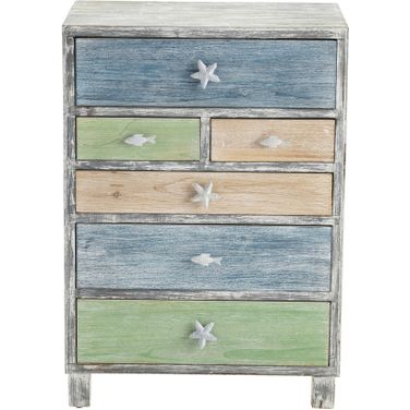 Key West Chest In Gray and Blue