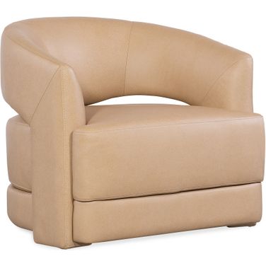 Keys Swivel Chair In Beige