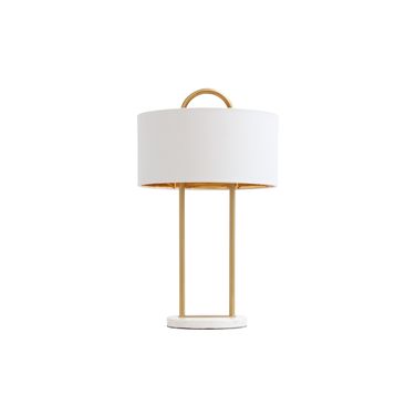 Kezna Table Lamp In Matte White