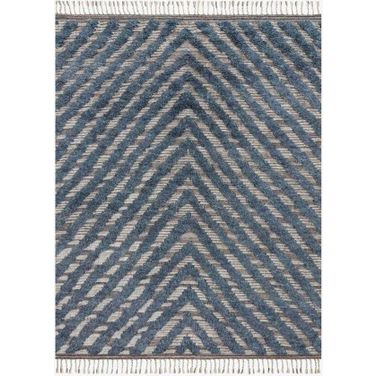 Khalid Blue/Pewter 9'6" x 13'6" Rug
