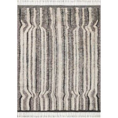 Khalid Stone/Charcoal 9'6" x 13'6" Rug