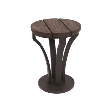 Kilimanjaro Accent Table In Dark Brown