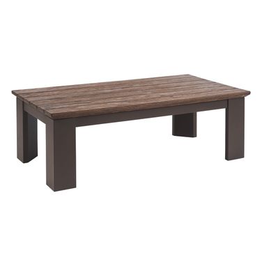 Kilimanjaro Rectangular Cocktail Table In Dark Brown