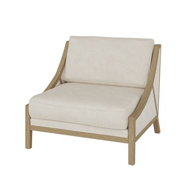 Kim Armchair In Ivory