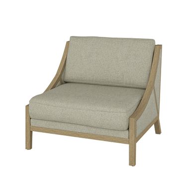 Kim Armchair In Oatmeal