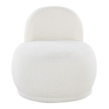 Kimi Accent Chair In White