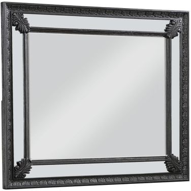 Kingsbury Dresser Mirror In Charcoal