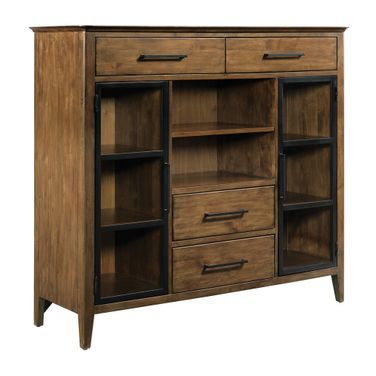 Abode Kingsley Display Buffet In Warm Brunette