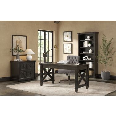 Kingston Writing Home Office Set In Brown