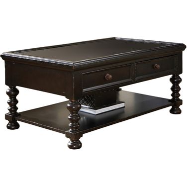 Kingstown Explorer Cocktail Table In Tamarind