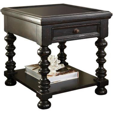 Kingstown Explorer End Table In Tamarind