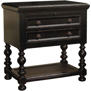 Kingstown Phillips Nightstand In Tamarind