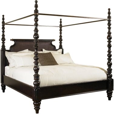 Kingstown Sovereign King Poster Bed In Tamarind