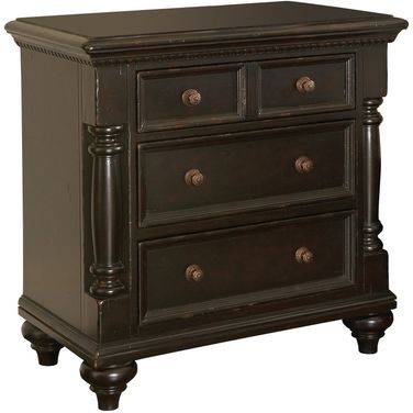 Kingstown Stony Point Nightstand In Tamarind