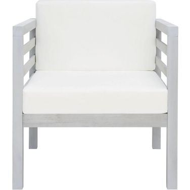 Kinnell Outdoor Armchair In Beige and Gray