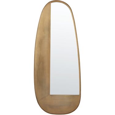 Kinselle Mirror in Antique Brass