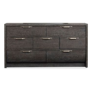 Kinsley Drawer Dresser In Black Heron