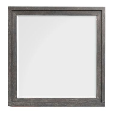 Kinsley Portrait Mirror In Black Heron