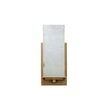 Kinu Sconce In Natural and Antique Brass