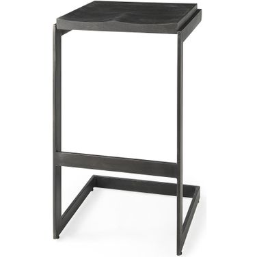 Kiran 30 Inch Height Barstool In Black