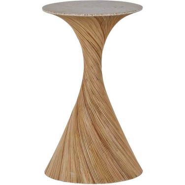 Kirk Drink Table In Natural Rattan