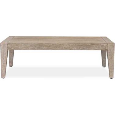 Kirkham Indoor-Outdoor Wood Coffee Table In Woodtone