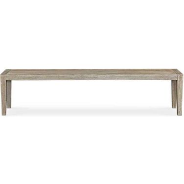 Kirkham Wooden Outdoor Bench In Gray