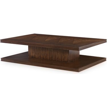 Kirkwood Cocktail Table In Brunette