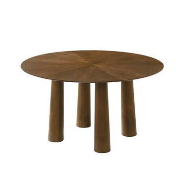 Klarissa 54 Inch Round Dining Table In Walnut