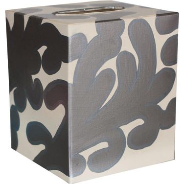 Kleenex Silver And Cream Box