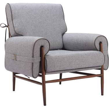 Klem Accent Chair In Gray