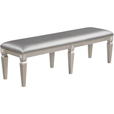 Klina Bench In Silver