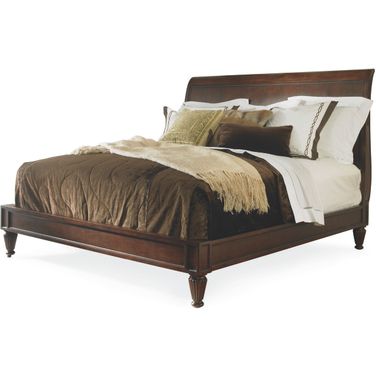 Knightsbridge King Platform Bed In Cognac