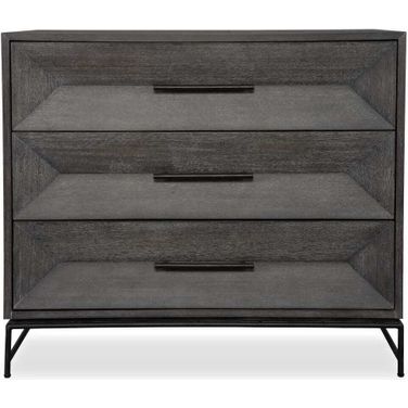 Knox Accent Chest In Dark Walnut