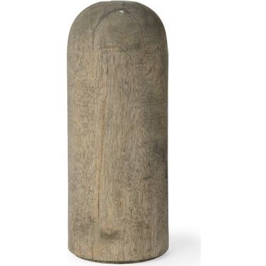 Knox Wood Large Decorative Object In Gray Wash