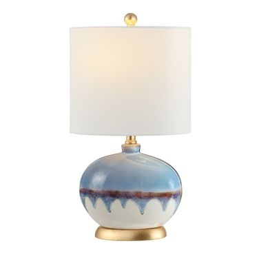 Koa Ceramic Table Lamp in Blue