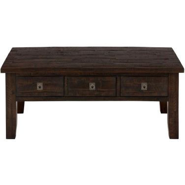 Kona Grove 48 Inch Rectangle Coffee Table In Dark Brown