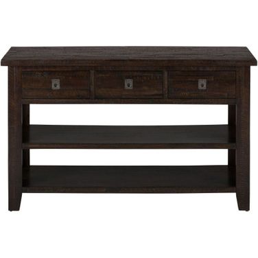 Kona Grove 50 Inch Sofa Table In Dark Brown