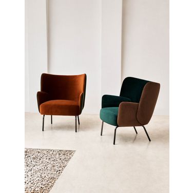 Koya Zavra Leisure Chair In Coffee